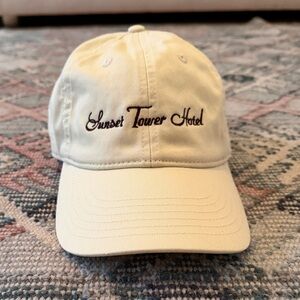 Sunset Tower Hotel Beige Cap